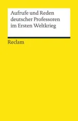 Aufrufe undReden deutscher Professoren im 1. Weltkrieg - Bild