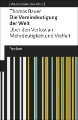  978-3-15-019492-8;Bauer-Die Vereindeutigung der Welt.jpg - Bild