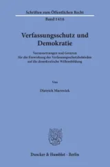  978-3-428-15922-2;Murswiek-VerfassungsschutzUndDemokratie.jpg - Bild