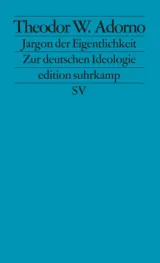  978-3-518-10091-2;Adorno-Jargon der Eigentlichkeit.jpg - Bild
