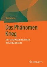  978-3-531-15505-0;Rotte-DAs Phänomen Krieg.jpg - Bild