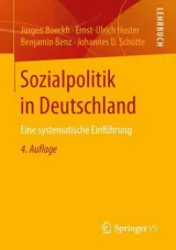  978-3-658-13694-9;Boeckh-Sozialpolitik in Deutschlan.jpg - Bild