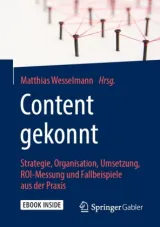  978-3-658-24619-8;Wesselmann-Content gekonnt.jpg - Bild
