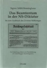 978-3-7700-1601-3;Mühl-Benninghaus-DasBeamtentumInDerNS-Diktatur.jpg - Bild
