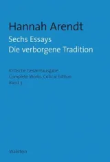 978-3-8353-3278-2;Arendt-Sechs Essays.jpg - Bild
