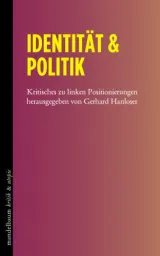 978-3-85476-917-0;Hanloser-IdentitätUndPolitik.jpg - Bild