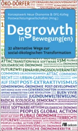 978-3-86581-852-2;Konzeptwerk neue Oekonomie-Degrowth in Bewegung.jpg - Bild