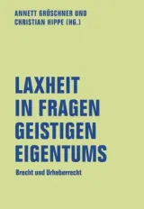 978-3-95732-276-0;Gröschner-Laxheit in Fragen geistigen Eigentums.jpg - Bild