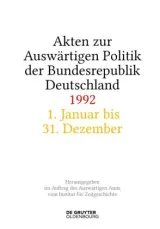  9783110997248;Schwarz-AktenZurAuswärtigenPolitik1992.jpg - Bild