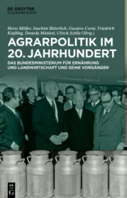  978-3-11-065116-4;Agrarpolitik im 20. Jahrhundert.jpg - Bild