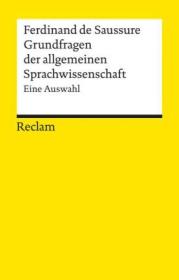  978-3-15-018807-1;Saussure-Grundlagen der allgemeinen Sprachwissenschaft.jpg - Bild