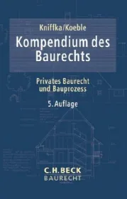 978-3-406-70855-8;Kniffka-Kompendium des Baurechts.jpg - Bild
