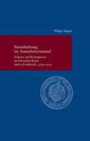  978-3-465-04400-0;Siegert-Staatshaftung im Ausnahmezustand.jpg - Bild