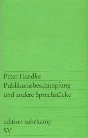  978-3-518-10177-3;Handke-Publikumsbeschimpfung.jpg - Bild