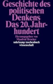  978-3-518-29810-7;Brocker-Geschichte des politischen Denkens.jpg - Bild