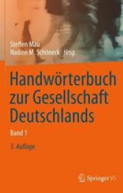  978-3-531-17663-5 ;Mau-Handwörterbuch zur Gesellschaft Deutschlands.jpg - Bild
