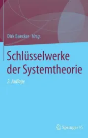  978-3-531-20003-3;Baecker-Schlüsselwerke-Systemtheorie.jpg - Bild
