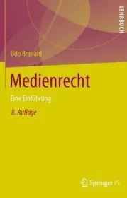  978-3-658-27380-4;Branahl-Medienrecht.jpg - Bild