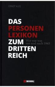  978-3-86820-311-0;Klee-Das Personenlexikon zum Dritten Reich.jpg - Bild
