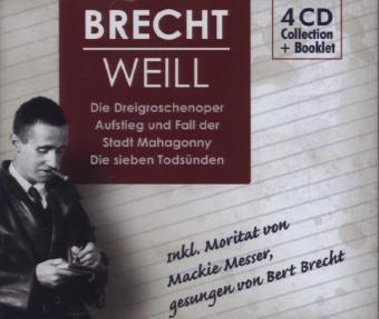 Die Dreigroschenoper, 4 Audio-CDs. Von Kurt Weill und Bertolt Brecht