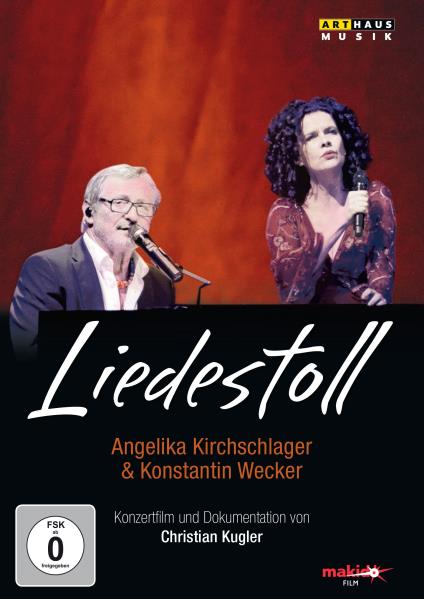 Liedestoll - Angelika Kirchschlager und Konstantin Wecker, 1 DVD
