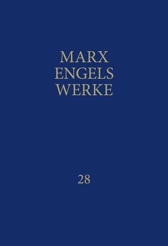  978-3-320-00232-9;Marx-Engels-Werke-28.jpeg - Bild