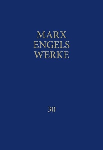  978-3-320-00234-3;Marx-Engels-Werke-30.jpeg - Bild