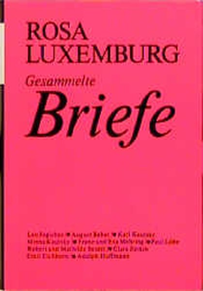  978-3-320-00448-4;Luxemburg-Gesammelte Briefe Bd.1.jpg - Bild