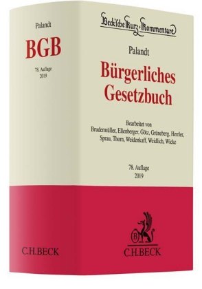 Palandt Bürgerliches Gesetzbuch (BGB), Kommentar. 75. Aufl. 2016