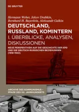 978-3-11-030098-7;Weber-DeutschlandRusslandKomintern.jpg - Bild
