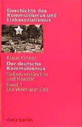 978-3-320-01979-2;Kinner-Der deutsche Kommunismus Bd.1.jpg - Bild