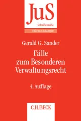 978-3-406-66088-7;Sander-FälleZumBesonderenVerwaltungsrecht.jpg - Bild