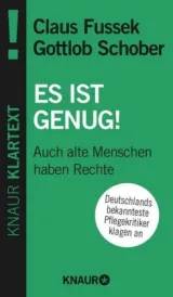  978-3-426-78644-4;fussek_Schober-Es ist genug.jpg - Bild