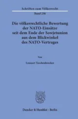 978-3-428-15860-7;Taschenbrecker-DieVölkerrechtlicheBewertungDerNATO.jpg - Bild
