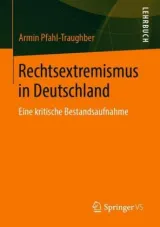978-3-658-24275-6;Pfahl-Traughber-REchtsextremismus in Deutschland.jpg - Bild