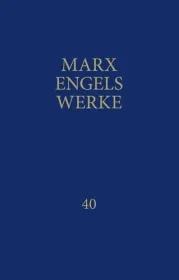  978-3-320-02273-0;Marx-Engels-Werke-40.jpeg - Bild