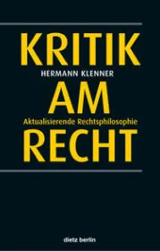  978-3-320-02321-8;Klenner-KritikAmRecht.jpeg - Bild
