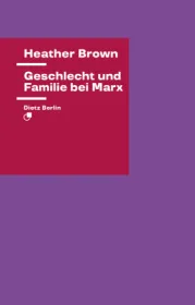  978-3-320-02375-1;Brown-GeschlechtUndFamilieBeiMarx.jpg - Bild