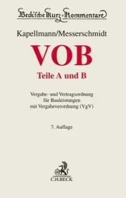 978-3-406-74013-8;Kapellmann_Messerschmidt-VOB.jpg - Bild