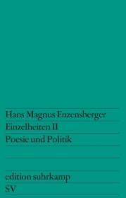  978-3-518-10087-5;Enzensberger-Einzelheiten Bd.2.jpg - Bild