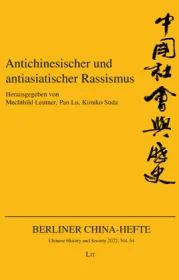  978-3-643-25060-5;Leutner-AntichinesischerUndAntiasiatischerRassismus.jpg - Bild