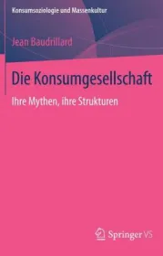  978-3-658-00540-5;Baudrillard-Die Konsumgesellschaft.jpg - Bild