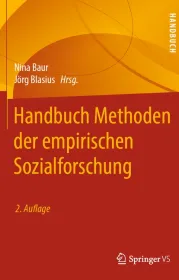 978-3-658-21307-7;Baur-Handbuch Methoden der empirischen Sozialforschung.jpg - Bild