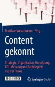  978-3-658-24619-8;Wesselmann-Content gekonnt.jpg - Bild