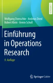  978-3-662-48215-5;Domschke-Einführung in Opereations Research.jpg - Bild