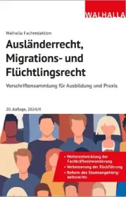  978-3-8029-5333-0;Walhalla-Ausländerrecht, Migrations- und Flüchtlingsrecht.jpg - Bild