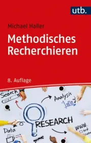  978-3-8252-4655-6;Haller-MethodischesRecherchieren.jpg - Bild