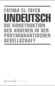  978-3-8376-3074-9;tayeb-undeutsch.jpg - Bild