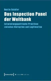  978-3-8376-6964-0;Schäfer-Das Inspection Panel der Weltbank.jpg - Bild