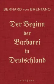  978-3-8479-0670-4;Brentano-Der Beginn der Barbarei in Deutschland.jpg - Bild